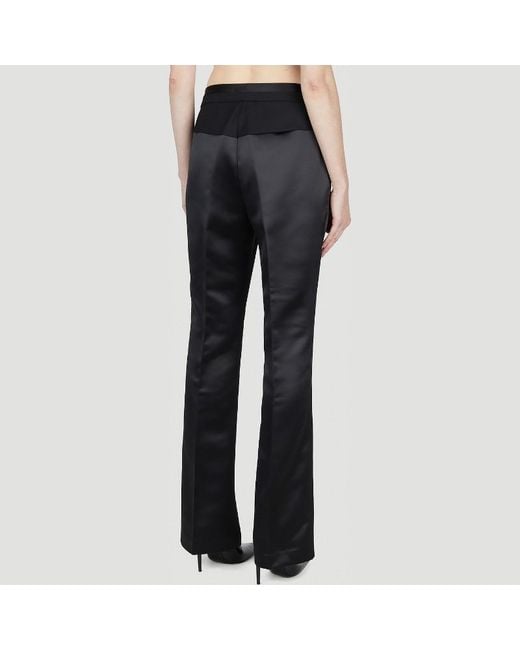 Helmut Lang Black Tuxedo Pants