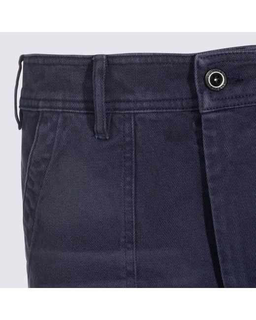 Acne Blue Belt Loop Jeans for men