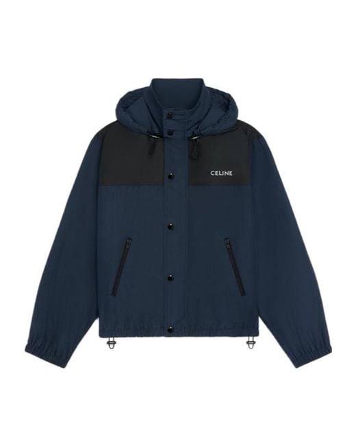 Céline Blue Windbreaker for men