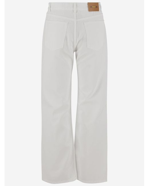 Aspesi Gray Straight Jeans