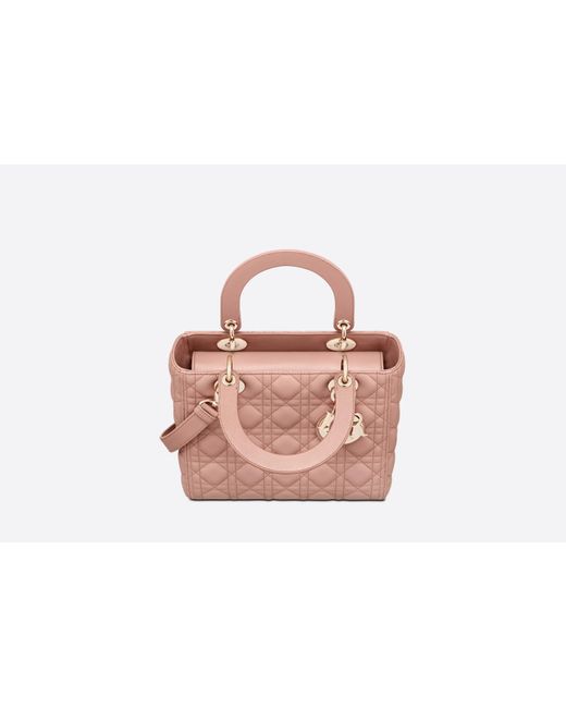 Dior Pink Medium Lady Bag