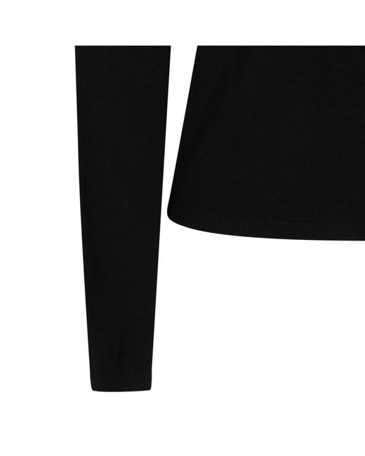 Max Mara Black Turtleneck Long-Sleeved Jumper
