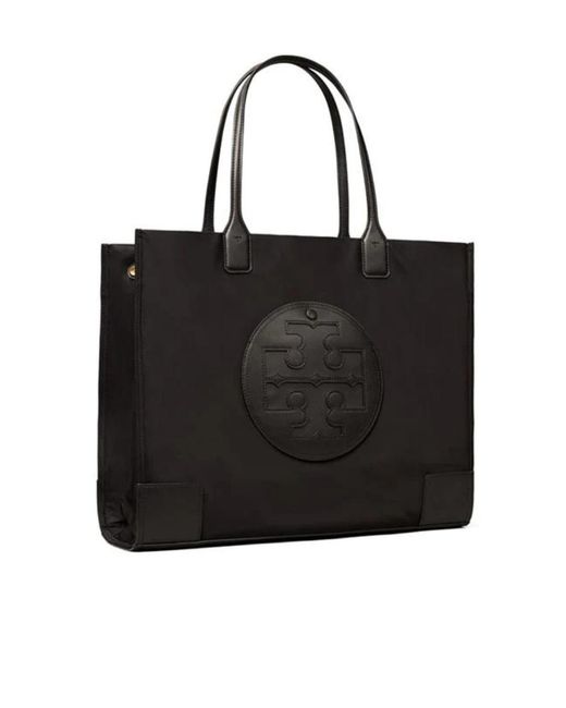 Tory Burch Black Logo Handbag