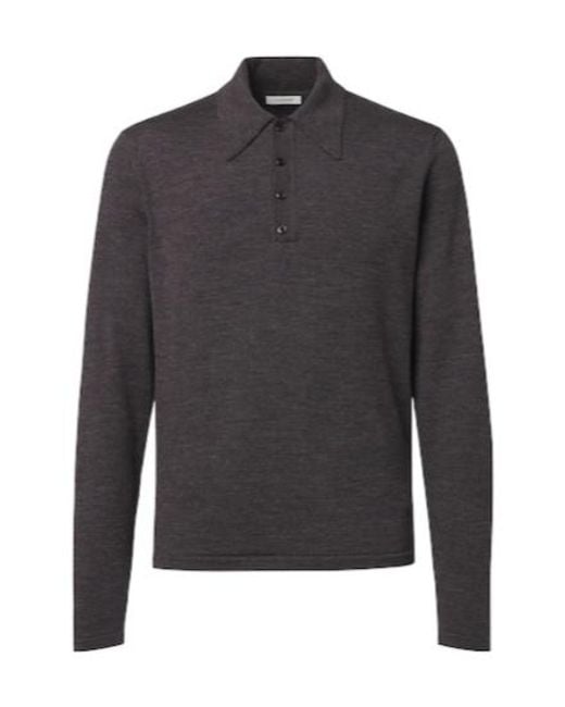 Lemaire Gray Long-Sleeved Sweater for men
