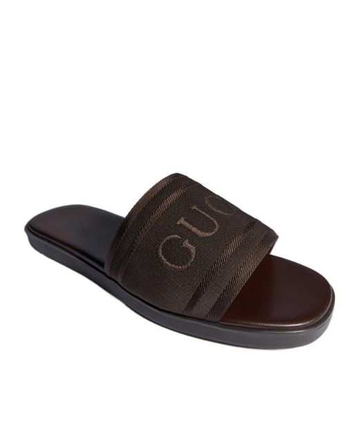 Gucci Brown Slide Sandal for men