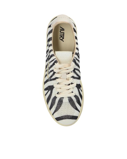Autry Multicolor Medalist Easeknit Low Sneakers
