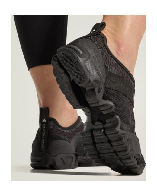 Adidas By Stella McCartney Black Spw X Strap Sneakers