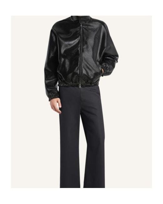 Courreges Black Pockets Zip-Up Jacket for men