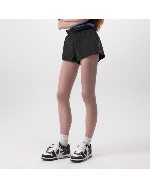 Off-White c/o Virgil Abloh Blue Nylon Shorts