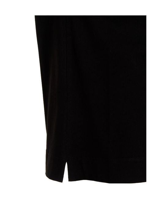 Zegna Black Logo T-Shirt for men