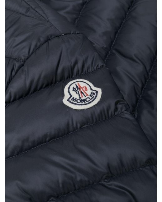 Moncler Black Dark Stand-Neck Down Jacket