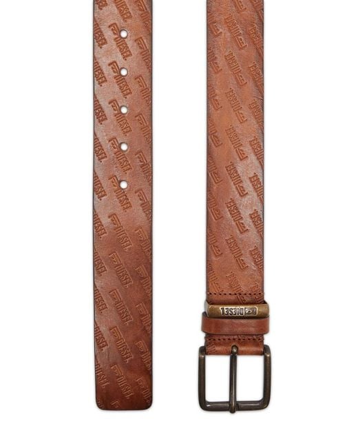 DIESEL Brown Adjustable Waistband for men