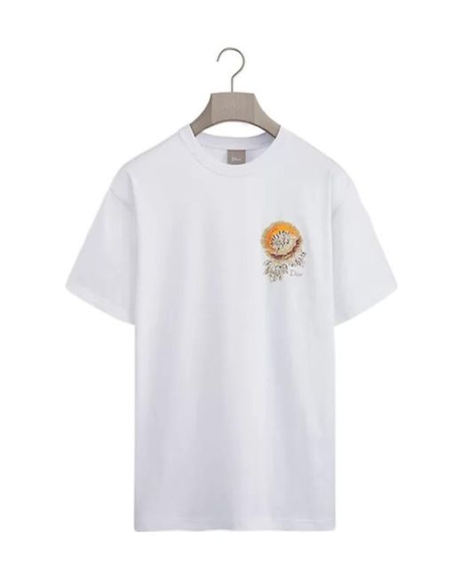Dior White Short-Sleeved T-Shirt for men