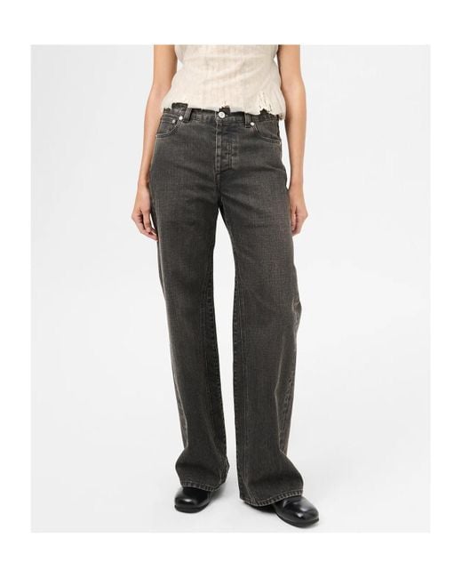 Our Legacy Gray Treble Cut Jeans