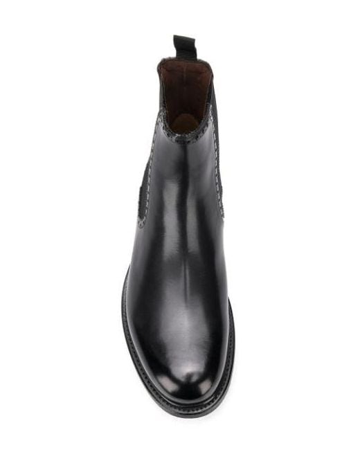 Ferragamo Black Cecil's Boots for men