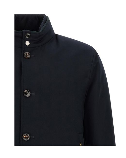 Moorer Blue Janos Puffer Jackets for men