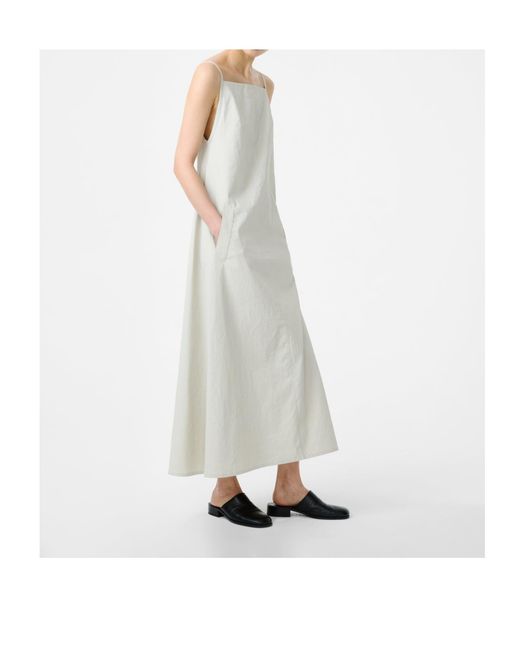 Studio Nicholson White Sleeveless Dress
