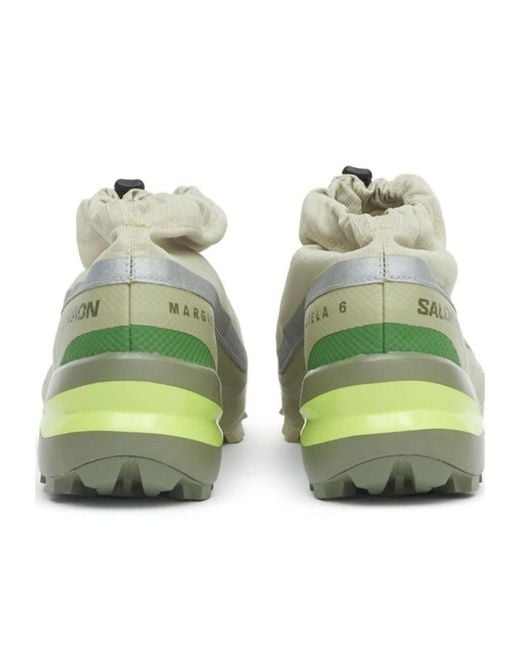 MM6 MAISON MARGIELA X SALOMON Green Cross Low Sneakers