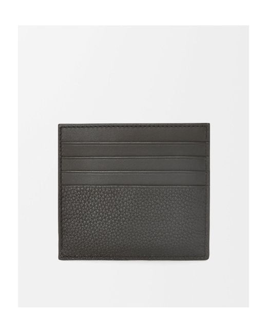 Loewe Gray Classic Logo Detailed Cardholder for men