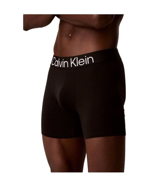 Calvin Klein Black Solid Color Single Boxer for men