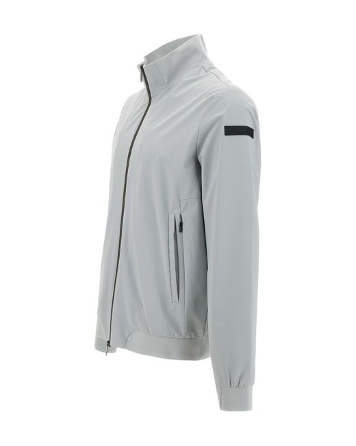 Rrd Gray Zip-Front Jacket for men