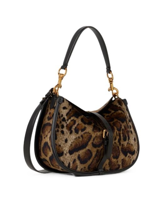 Etro Brown Medium Pony Bag