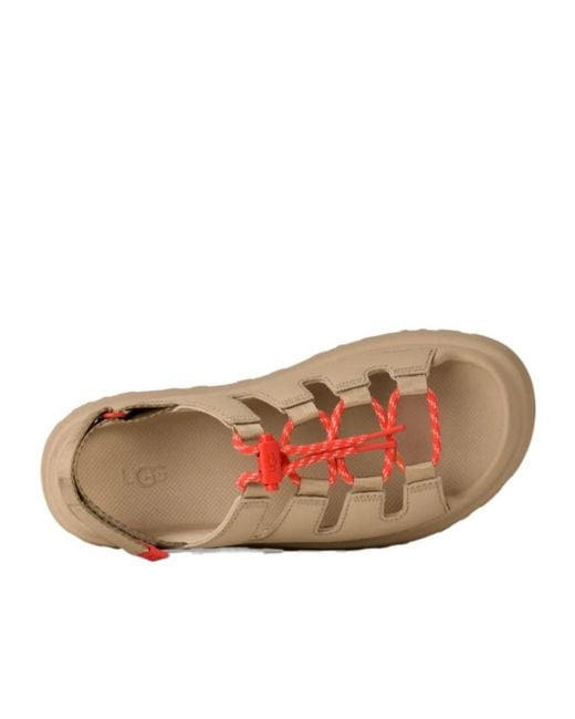 Ugg Brown Golden Glow Toggle Sandals
