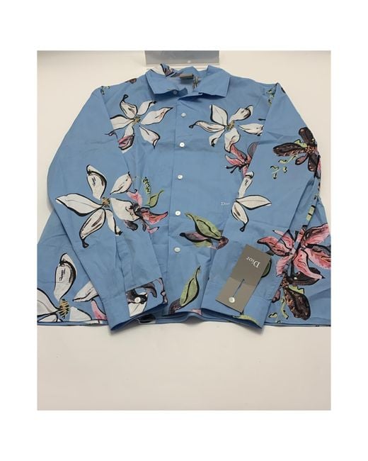 Dior Blue Iviera Shirt for men