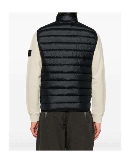 Stone Island Blue Coats for men