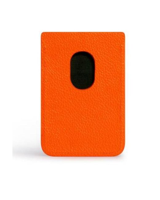 Balenciaga Orange Portacarte Magnetico Cash