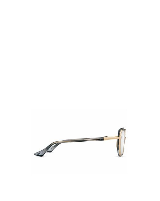 Dita Eyewear White Logo Flat Mirror for men