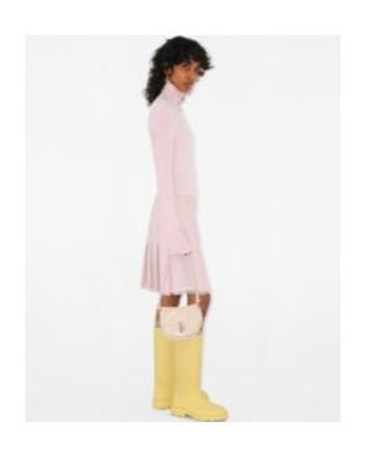 Burberry Pink Turtleneck Knitted Jumper