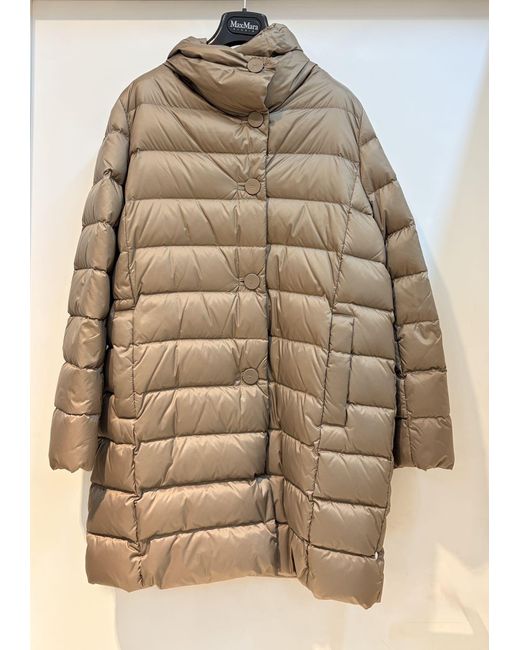 Weekend by Maxmara Natural Long Sleeve Cotton Coat