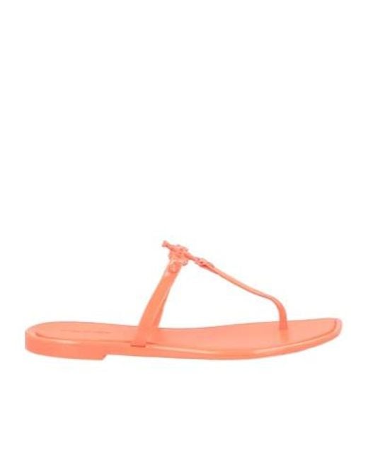 Tory Burch Pink Slides And Slippers
