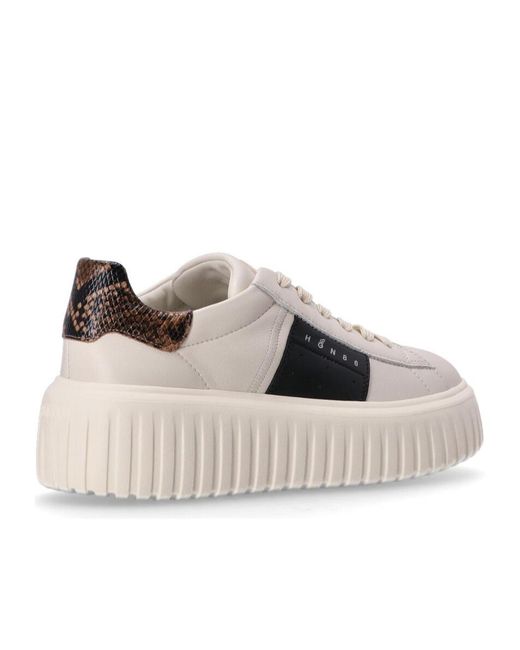Hogan Multicolor H-Stripes Sneakers