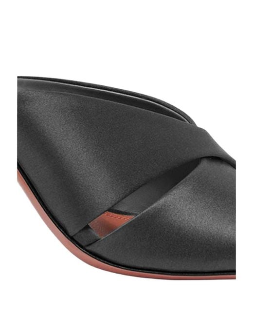 AMINA MUADDI Brown Salma 95 High-Heeled Sandals