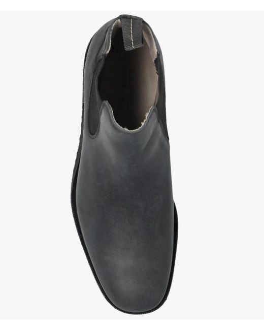 AllSaints Black Chelsea Boots With Pull Tabs for men