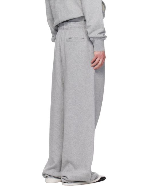 Entire studios Gray Full Wide-Leg Joggers for men