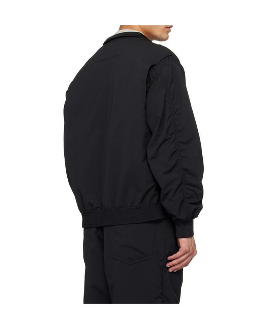 Nanamica Black Alphadry Field Jacket for men