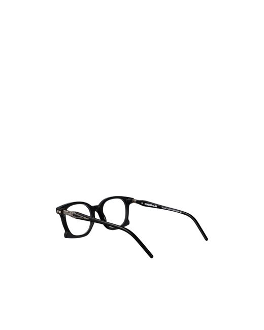 Kuboraum White Rectangular-Frame Glasses for men