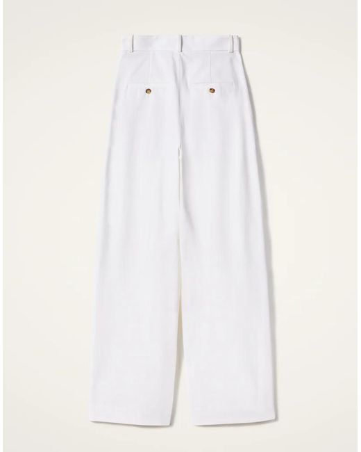 LaDoubleJ White La Doublej Brooklyn Pants