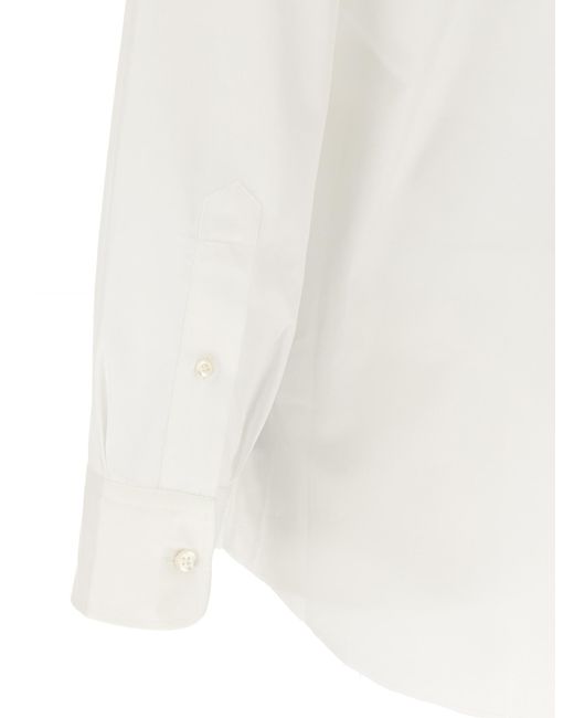 Maison Margiela White Buttoned Pocket Shirt for men