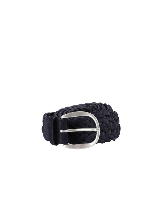 Orciani Blue Adjustable Waist Belt for men