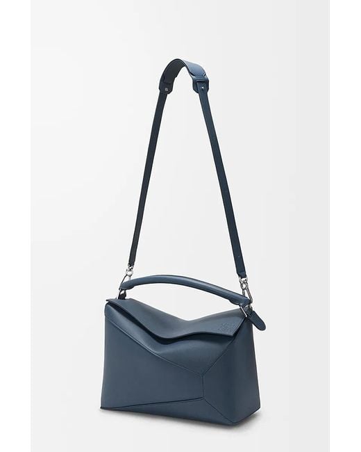 Loewe Blue Puzzle Edge Large Shoulder Bag for men