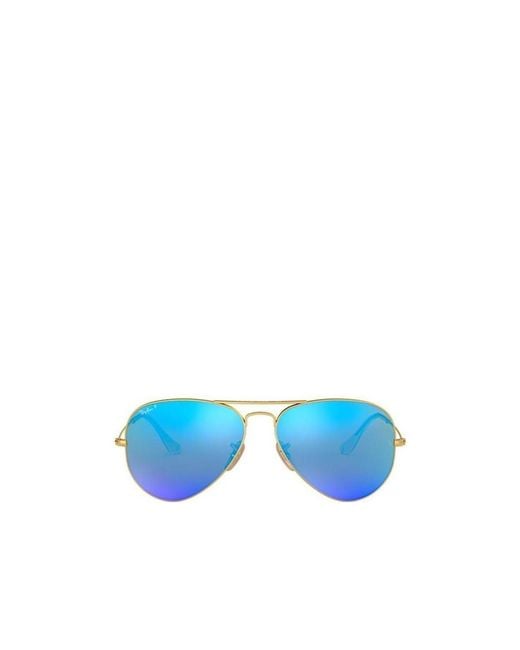 Ray-Ban Blue Aviator Frame Sunglasses for men
