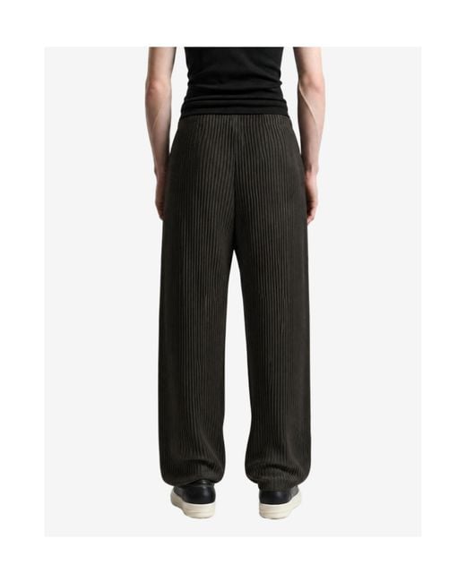 Homme Plissé Issey Miyake Gray Monthly Colors July Pleated Trousers for men