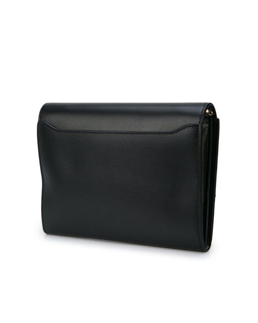Boyy Black Metal Clasp Shoulder Bag