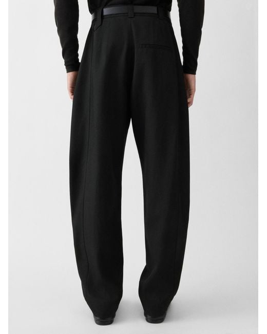 Jacquemus Black Oranger Wide-Leg Pants for men