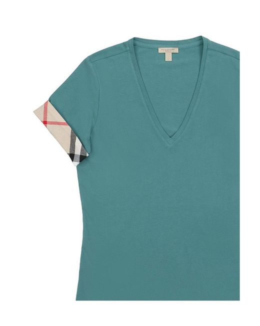 Burberry Green Short-Sleeved T-Shirt