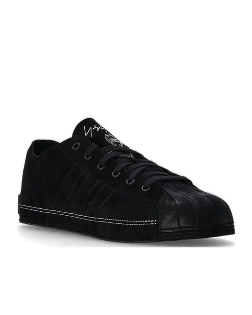 Y-3 Black X Neighborhood Nizzastar Low-Top Sneakers for men